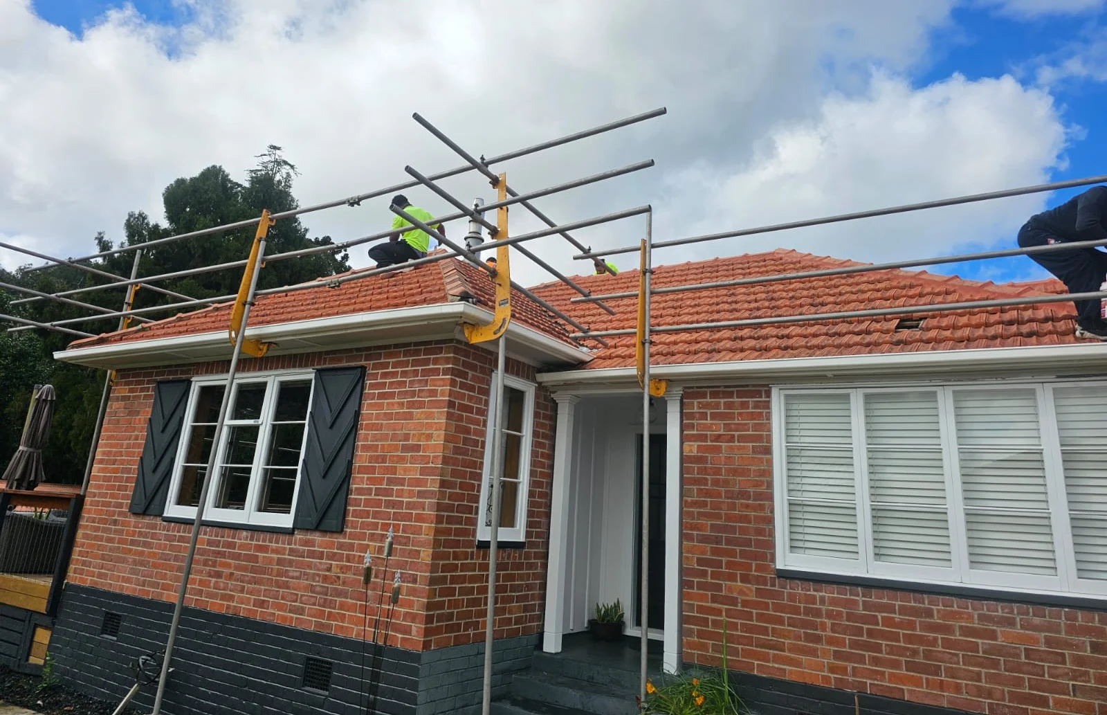 Roof Replacement Before and After 2